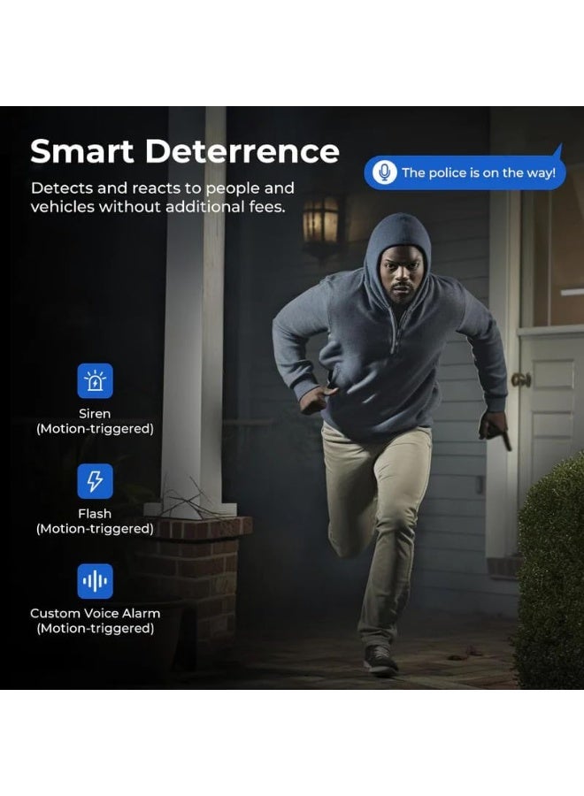 IMILAB EC6 Dual 2K+2K WiFi Spotlight Camera | Dual-Lens 360° Tracking | Person/Vehicle/Bike Detection | Color Night Vision | Two-Way Audio | IP65 | Alexa/Google | MicroSD/NVR/NAS/Cloud - Image 5