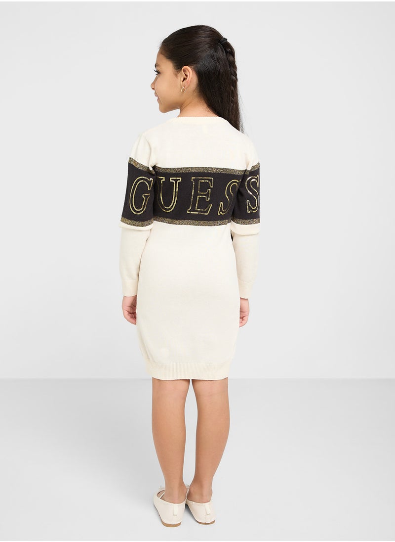GUESS Kids Mini Sweater Dress  - Image 2
