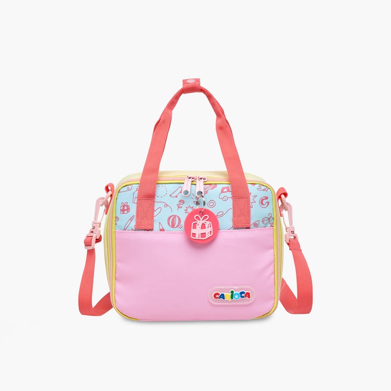 carioca Doodle Print Lunch Bag for Kids - Image 1