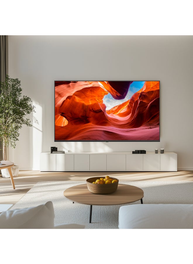 هاير تلفاز LED بحجم 75 بوصة، ذكي، 4K HDR10، 60 هرتز، صوت دولبي، جوجل TV - H75K85FUX - Image 3