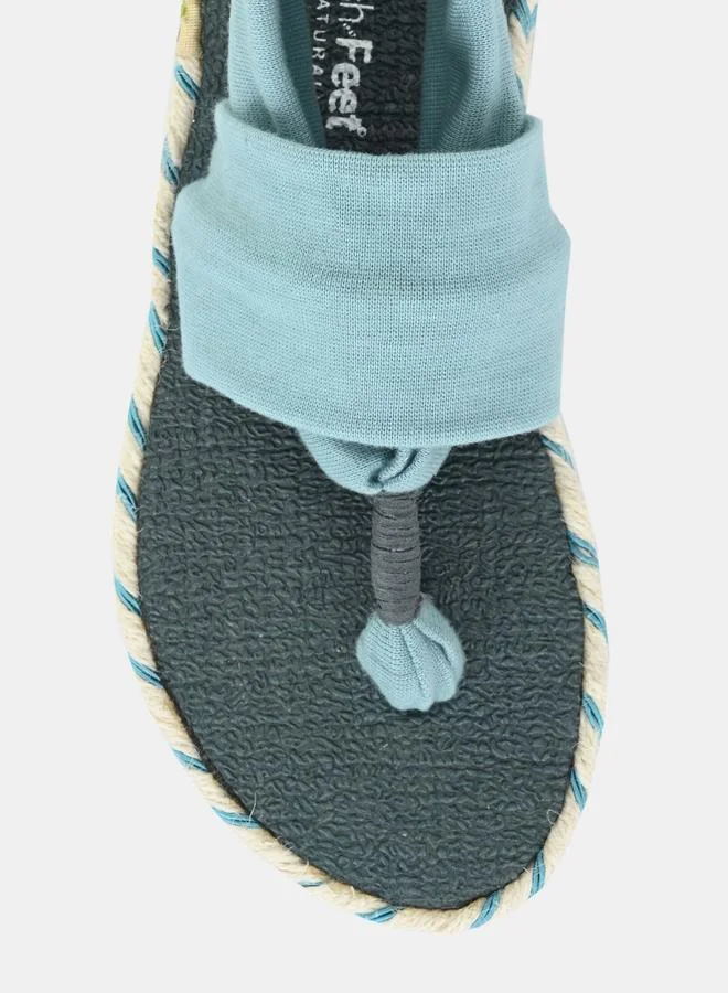 Fresh Feet Fresh Feet T-Strap Slingback Flat Sandals