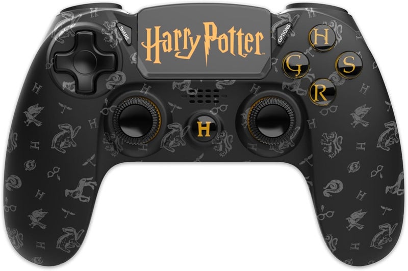 Freaks and Geeks Wizarding World Harry Potter 140119b Wireless Bluetooth Controller for Playstation PS4, Black - Image 1