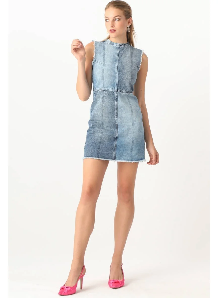 Banny Jeans Women's Sleeveless Jeans Dress