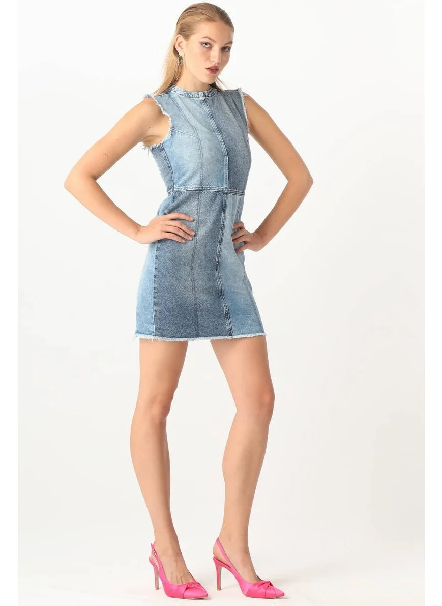 Banny Jeans Women's Sleeveless Jeans Dress