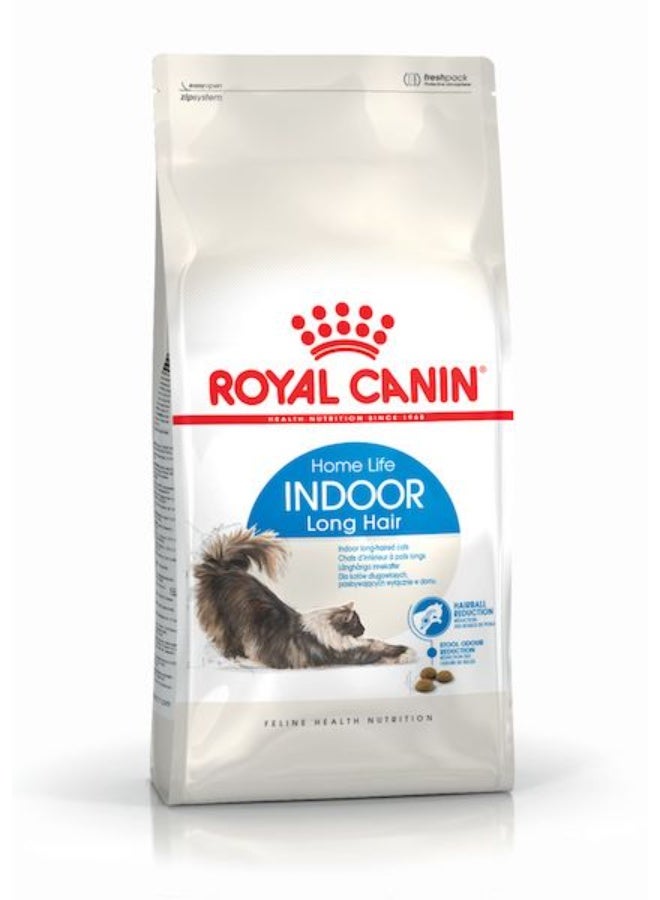 ROYAL CANIN تغذية صحة القطط داخلية الشعر الطويل 2 كجم - Image 1