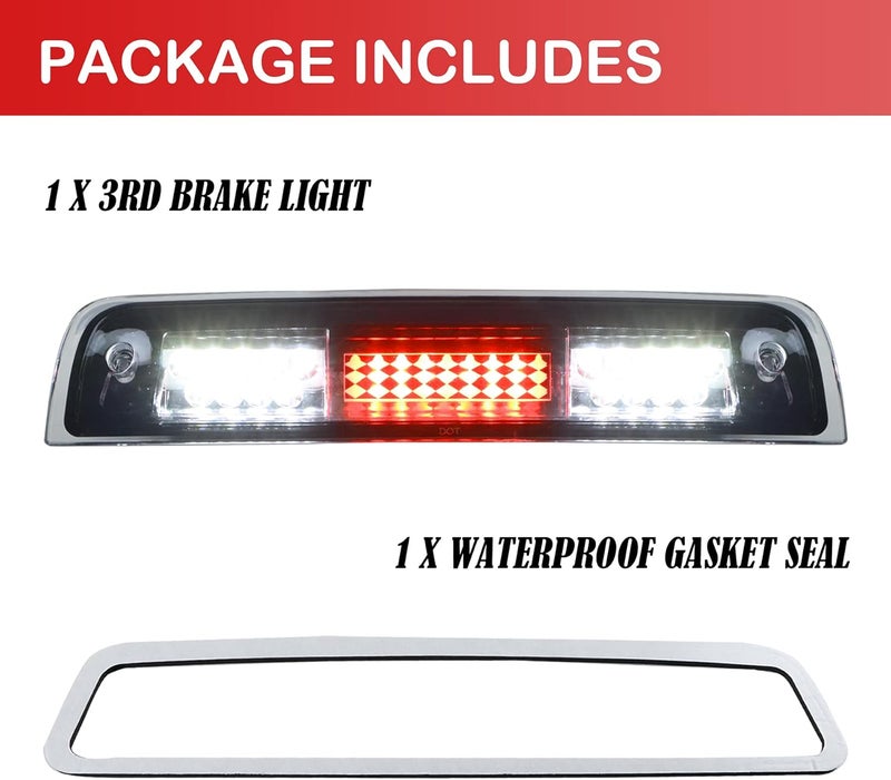 Gubebaili LED Third Brake Light for Dodge Ram 1500/2500/3500 (2009-2017) - Image 4