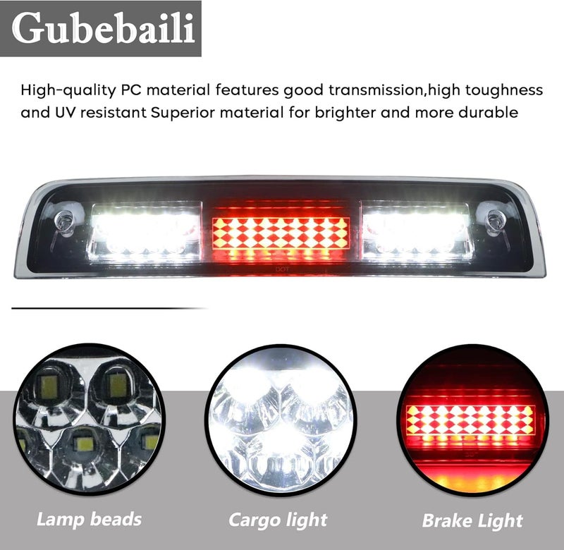 Gubebaili LED Third Brake Light for Dodge Ram 1500/2500/3500 (2009-2017) - Image 3