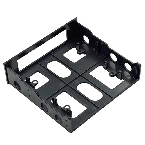 PHITUODA 5.25" to 3.5" Drive Bay Adapter Front Bay Mounting Bracket -1pc - Image 1