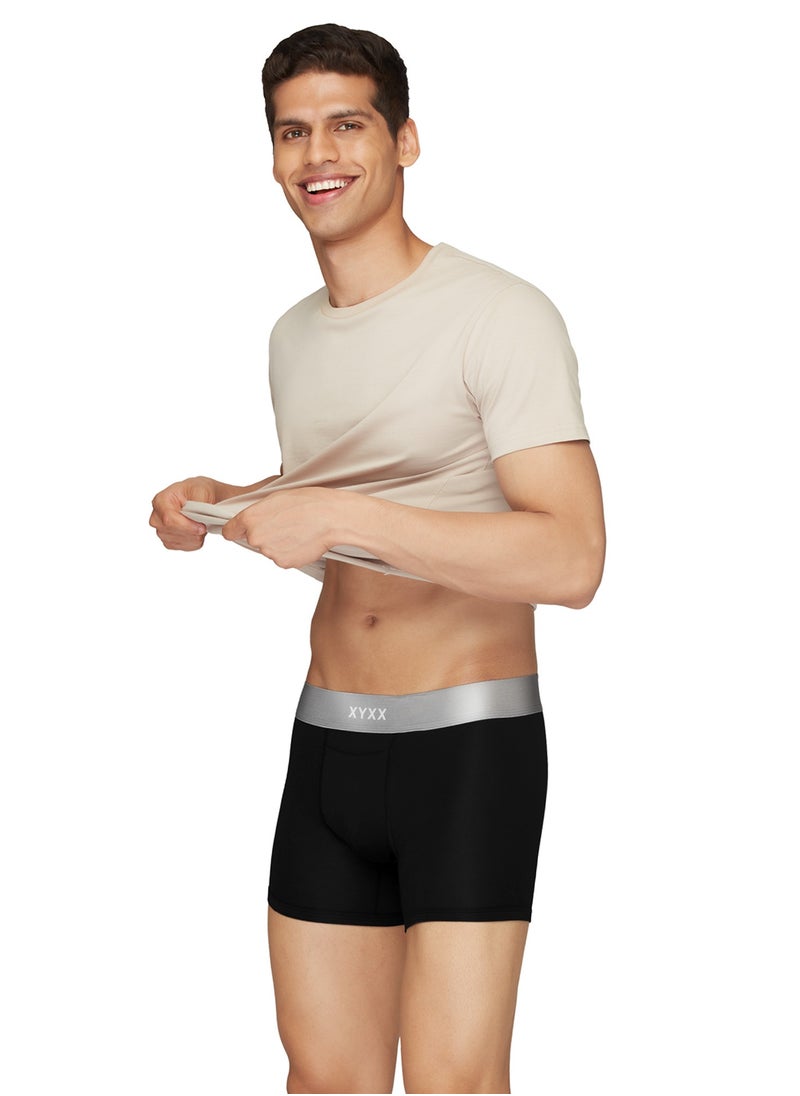 XYXX - Pack of 3 Illuminati Intellisoft Micro Modal Color Blocked Solid Men Trunk - Image 1