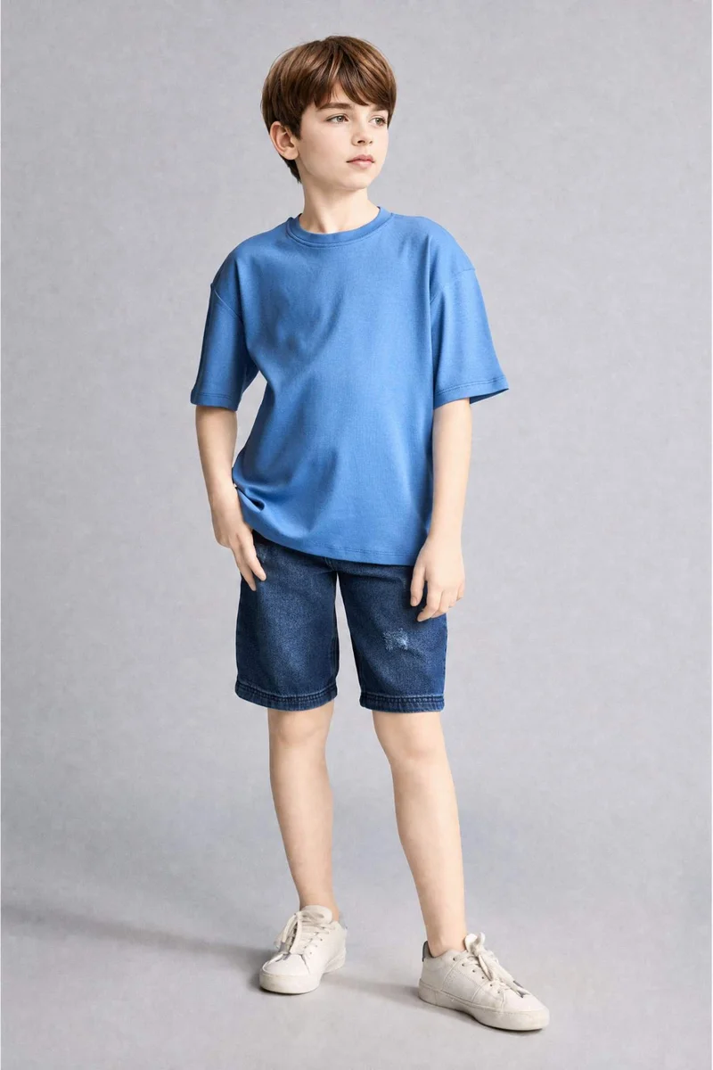 DeFacto Oversize Fit Short Sleeve T-Shirt