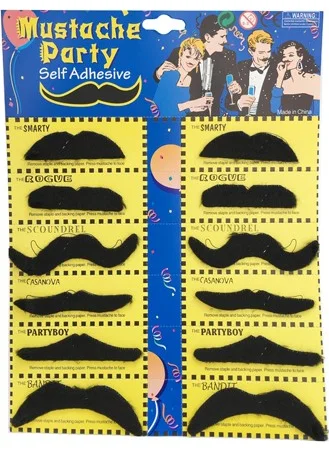 Elite Time Elitetime Mustache Attachment Self-Adhesive 6 Models P12-600 -