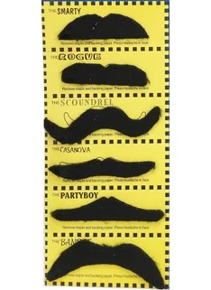 Elite Time Elitetime Mustache Attachment Self-Adhesive 6 Models P12-600 -