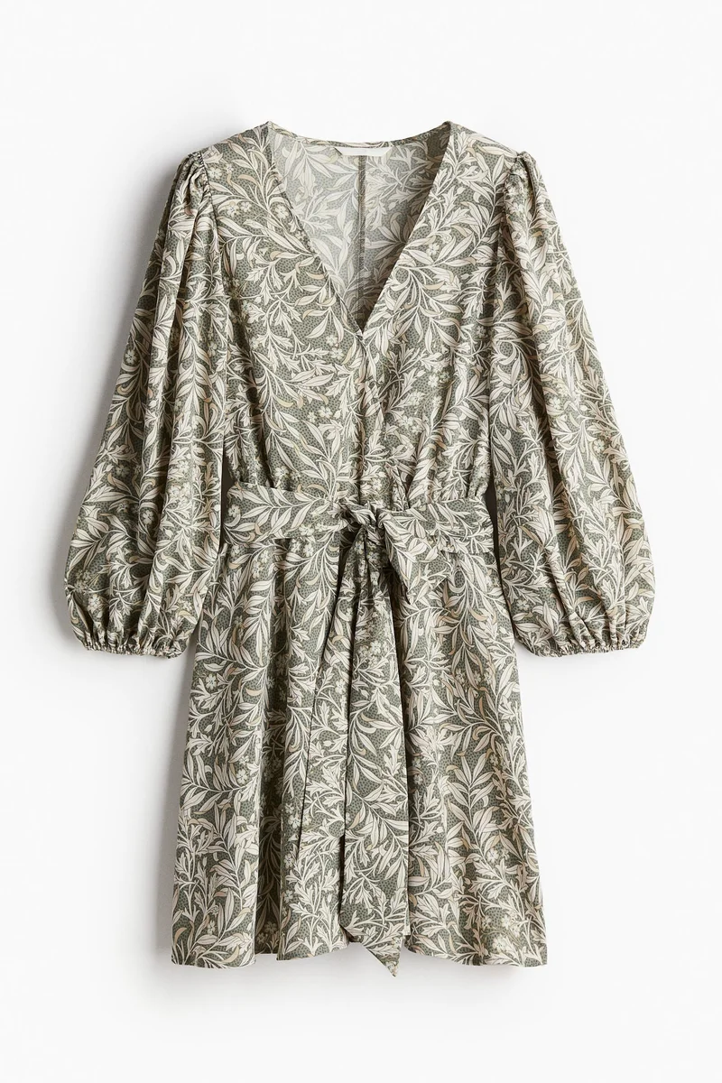H&M Tie-Belt Dress