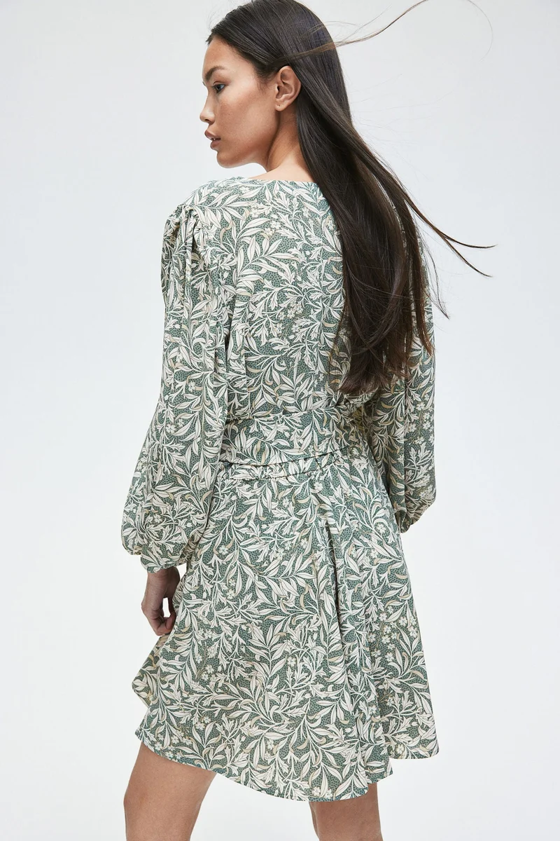 H&M Tie-Belt Dress