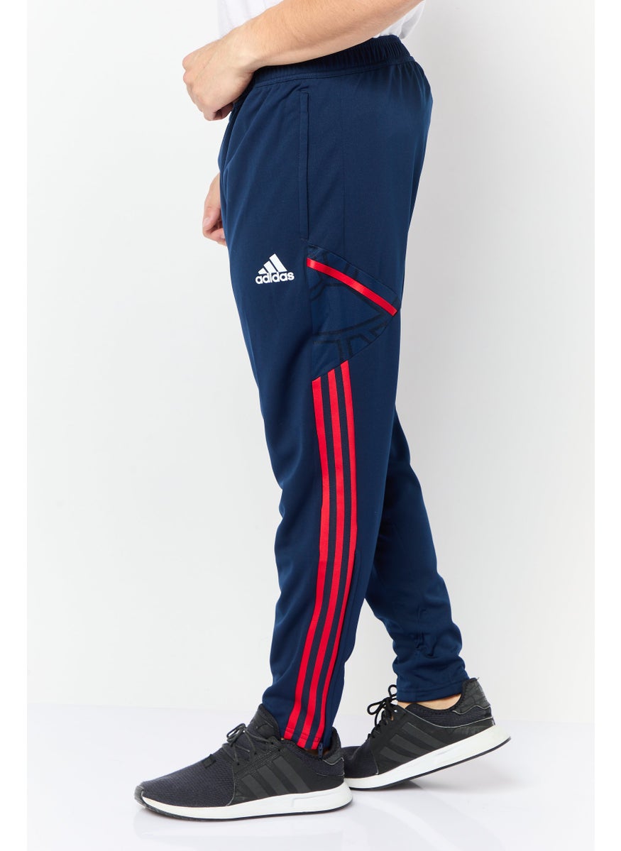 Adidas Men Sportswear Fit Arsenal Football Track Pants, Navy  - Image 2