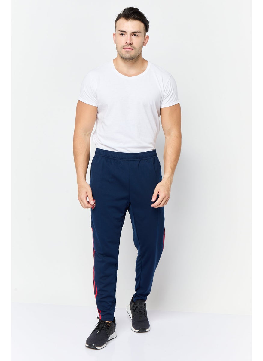 Adidas Men Sportswear Fit Arsenal Football Track Pants, Navy  - Image 3