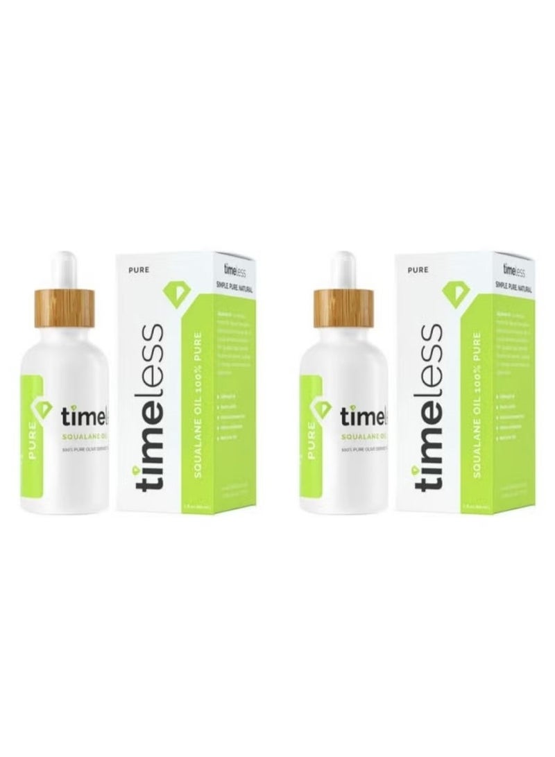 Timeless 2PCS 100% Pure Squalane Oil 60ml - Image 1
