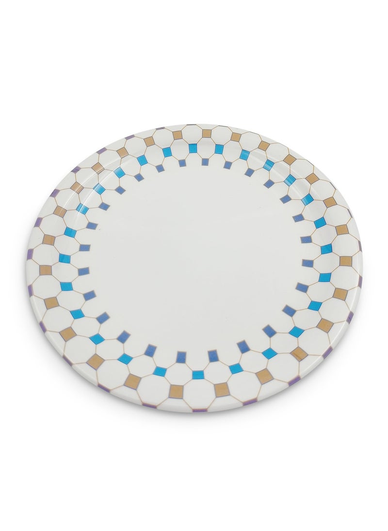 Superware Superware | Pure Melamine | Small Plate Set – Arris 7.5” (6 nos.) | Stain Free, Glazed Finish  - Image 2