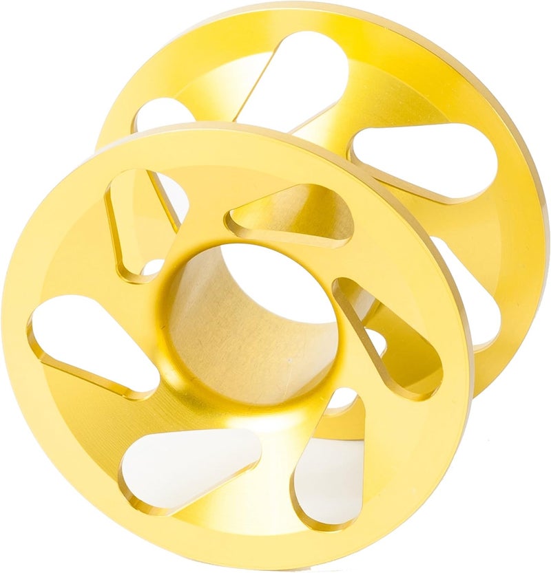 Gear Up Guide Superlight Aluminum Dive Reel 100 Feet of Scuba Line Mussel that Perfectly Complements the Environment, Yellowfin - Image 3