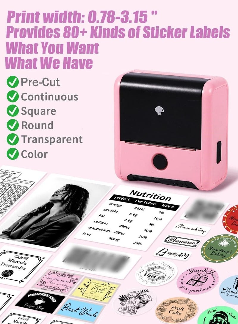 phomemo M200 Bluetooth Wireless Label Printer Memoking Label Makers Machine Compatible with Android iOS System - Image 5