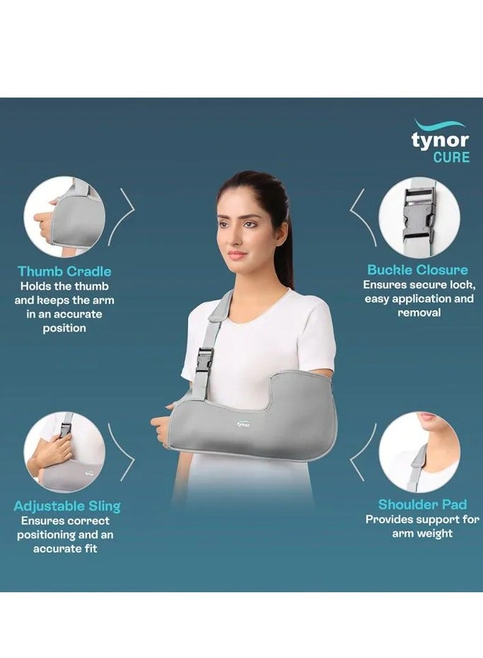 Tynor Pouch Arm Sling (Tropical) - Image 3