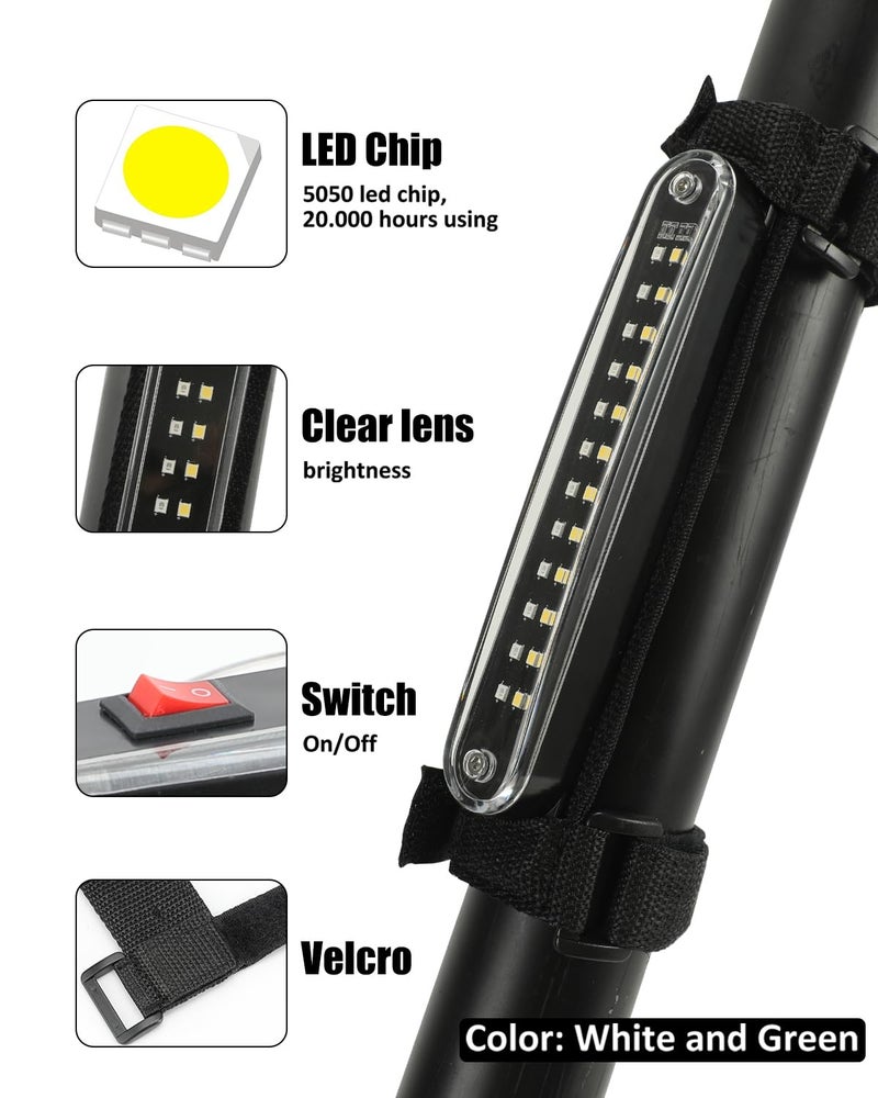 SUNPIE Dome Light for UTV Universal Interior Roll Bar LED Lights for Side by Side Compatible with Polaris(RZR/Ranger/General) Honda(Talon/Pioneer) Kawasaki(Mule/Terxy) CanAm (All Mode), 48 LED Chips - Image 4