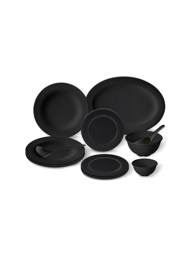 Delcasa Melamine ware 25Pcs Dinner Set Made in Malaysia - Image 3