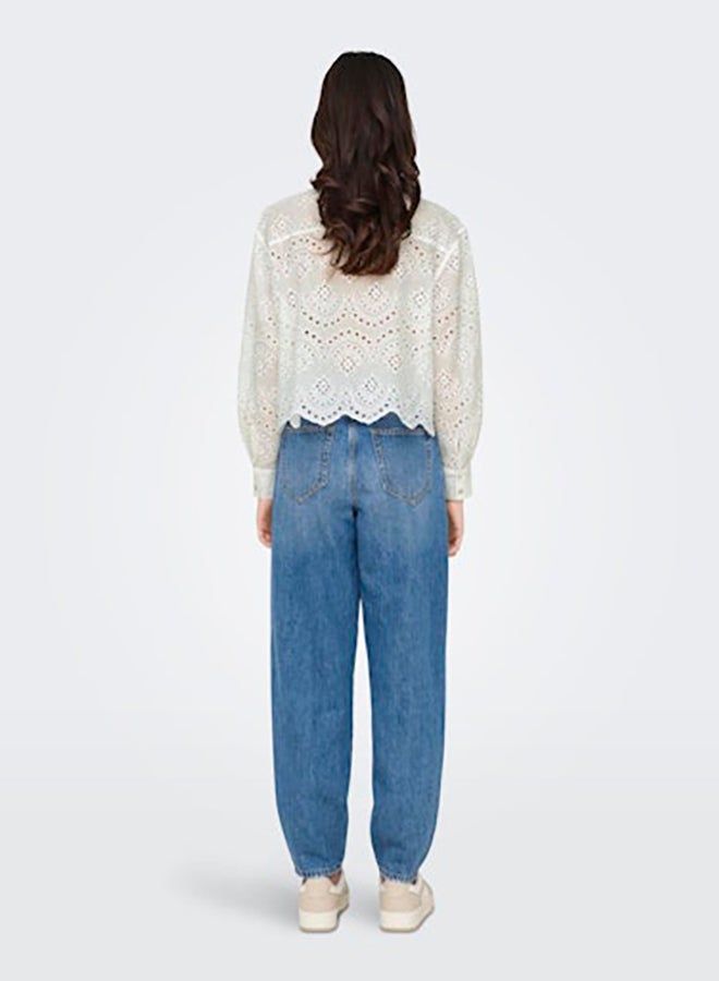 ONLY ONLY Womens Valais Longsleeve Shirt Woven  - Image 5