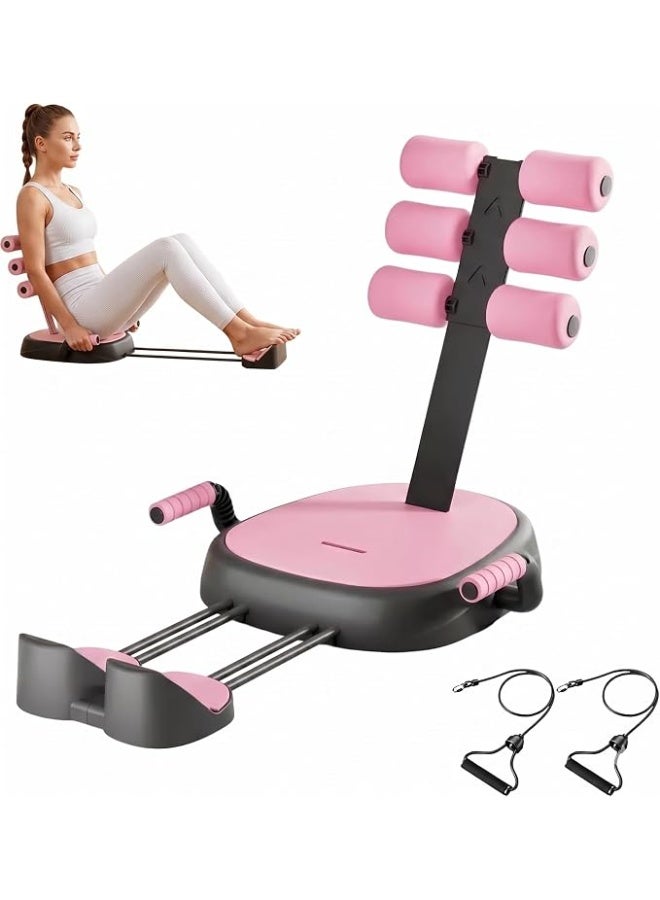 Midwest 7 in 1 Ab Machine, Sit Up Exercise Equipment with Removable Auxiliary Handle, Home Workout Equipment for Abs, Legs, Arms, Ab Trainer Women Men - Image 1