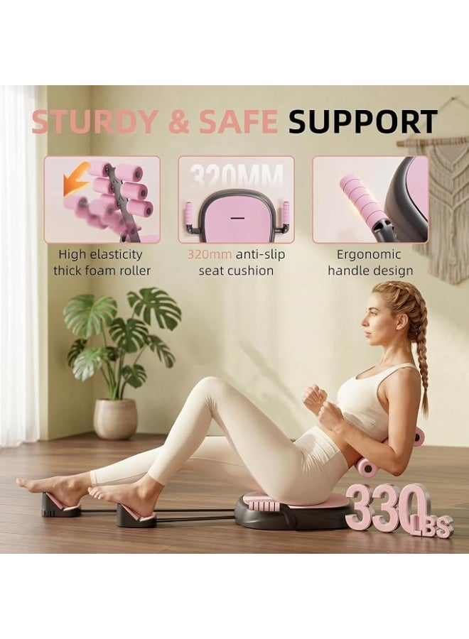 Midwest 7 in 1 Ab Machine, Sit Up Exercise Equipment with Removable Auxiliary Handle, Home Workout Equipment for Abs, Legs, Arms, Ab Trainer Women Men - Image 4