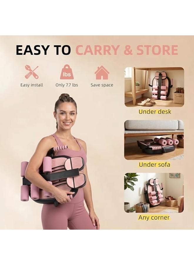Midwest 7 in 1 Ab Machine, Sit Up Exercise Equipment with Removable Auxiliary Handle, Home Workout Equipment for Abs, Legs, Arms, Ab Trainer Women Men - Image 5
