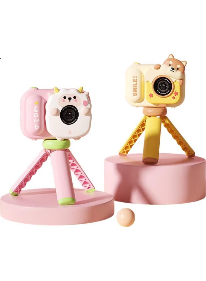 Leleyu Children'S Camera, Cartoon Design, Can Take Photos And Print, Digital Instant Camera Toy, Birthday Gift For Boys And Girls - Image 3