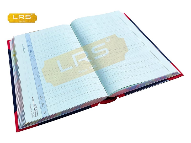 LRS Patient Record Register - OPD Record - Dispensary Register/OPD Register for Hospitals - High Quality - 350 Pages - Image 3