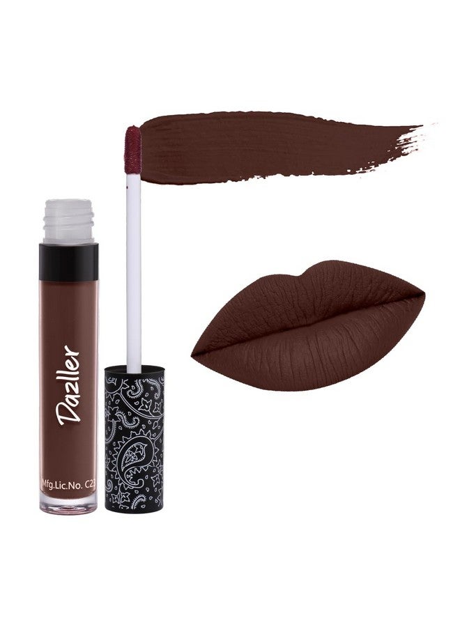 دازلير أحمر شفاه دازلر يدوم طوال اليوم | زبدة الكوكوم المرطبة | لا يسيل ولا يلطخ | يدوم لمدة 8 ساعات | أحمر شفاه سائل للنساء | DLC034 أفيلانا | 6 جم - Image 2