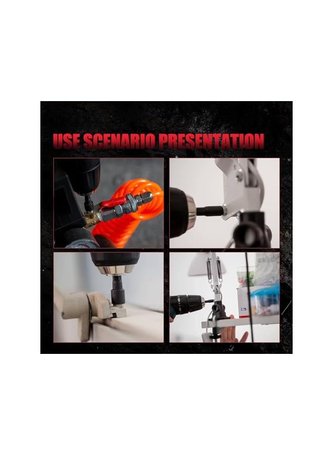 promass 20PCS Power Nut Driver Set for Impact Drill, 1/4” Hex Head Drill Bit Set, The best tool accessories - Image 5