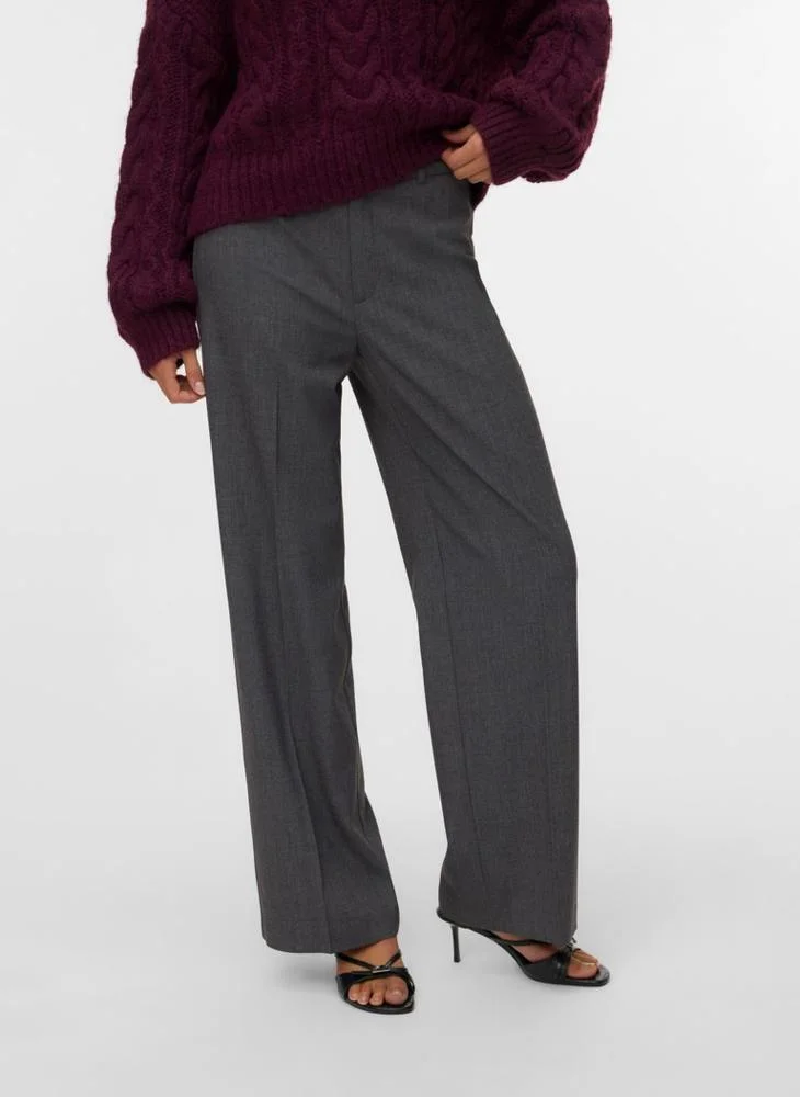 Vero Moda Casual Mid Waisted Straight Fit Pants