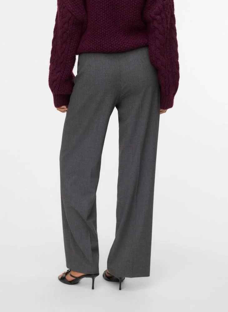 Vero Moda Casual Mid Waisted Straight Fit Pants
