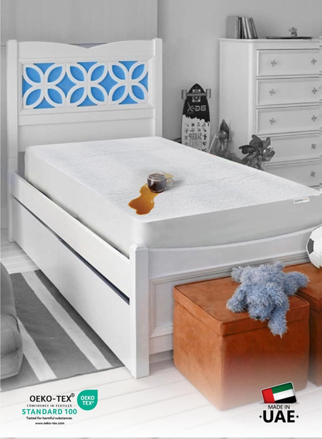 Cotton Home Premium Terry  Waterpoof Baby Matress protector 60x120+15cm - Image 5