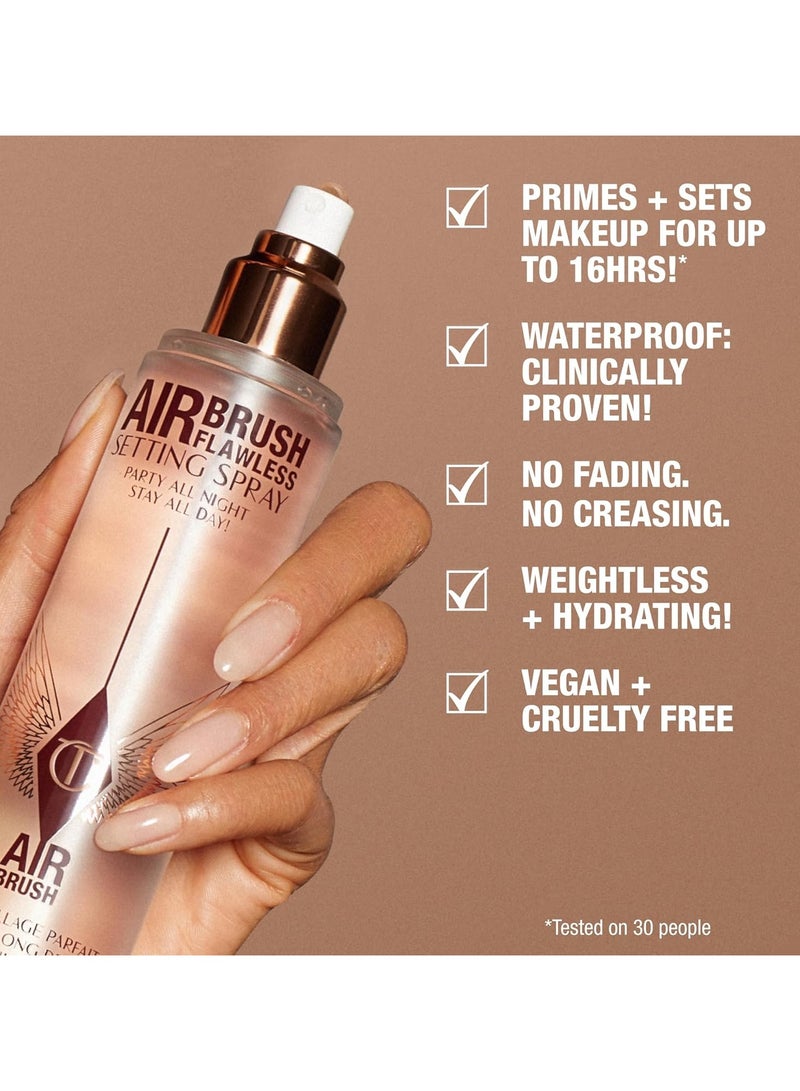 شارلوت تلبوري شارلوت تيلبوري بخاخ تثبيت المكياج إيربراش فلوليس ١٠٠ مل - Image 3