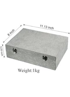 Spaceshoop Jewelry Organizer Box Two Layer Large Display Container for Accessories  - Image 2