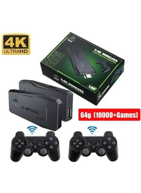 HD TV Video Game Box Retro Console Box with Wireless Controller Gamepad