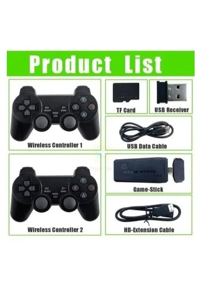 Generic - HD TV Video Game Box Retro Console Box with Wireless Controller Gamepad - Image 1