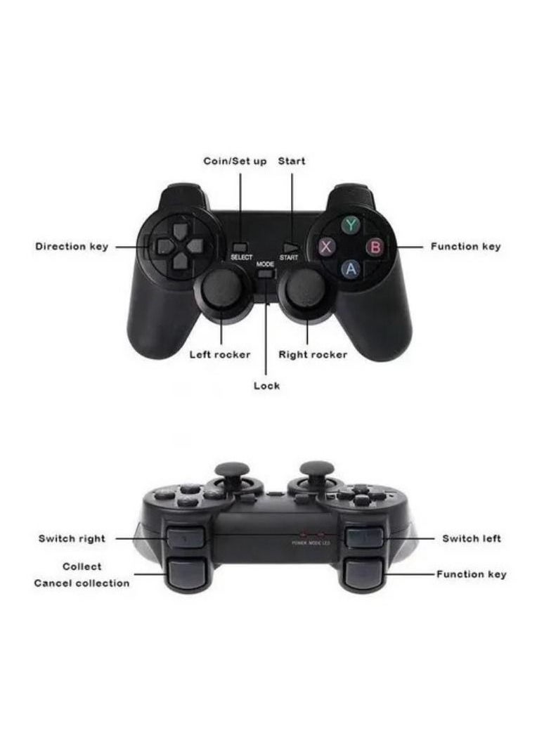 Generic - HD TV Video Game Box Retro Console Box with Wireless Controller Gamepad - Image 1