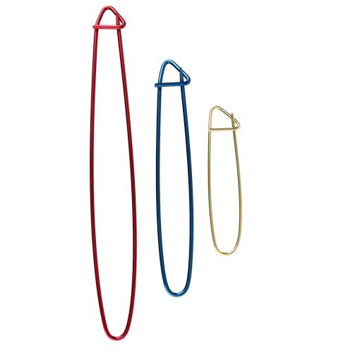 Boye Simplicity Creative Group, Inc Boye 3437554000 Aluminum Stitch Holder Set for Knitting and Crochet, 3pcs - Image 3