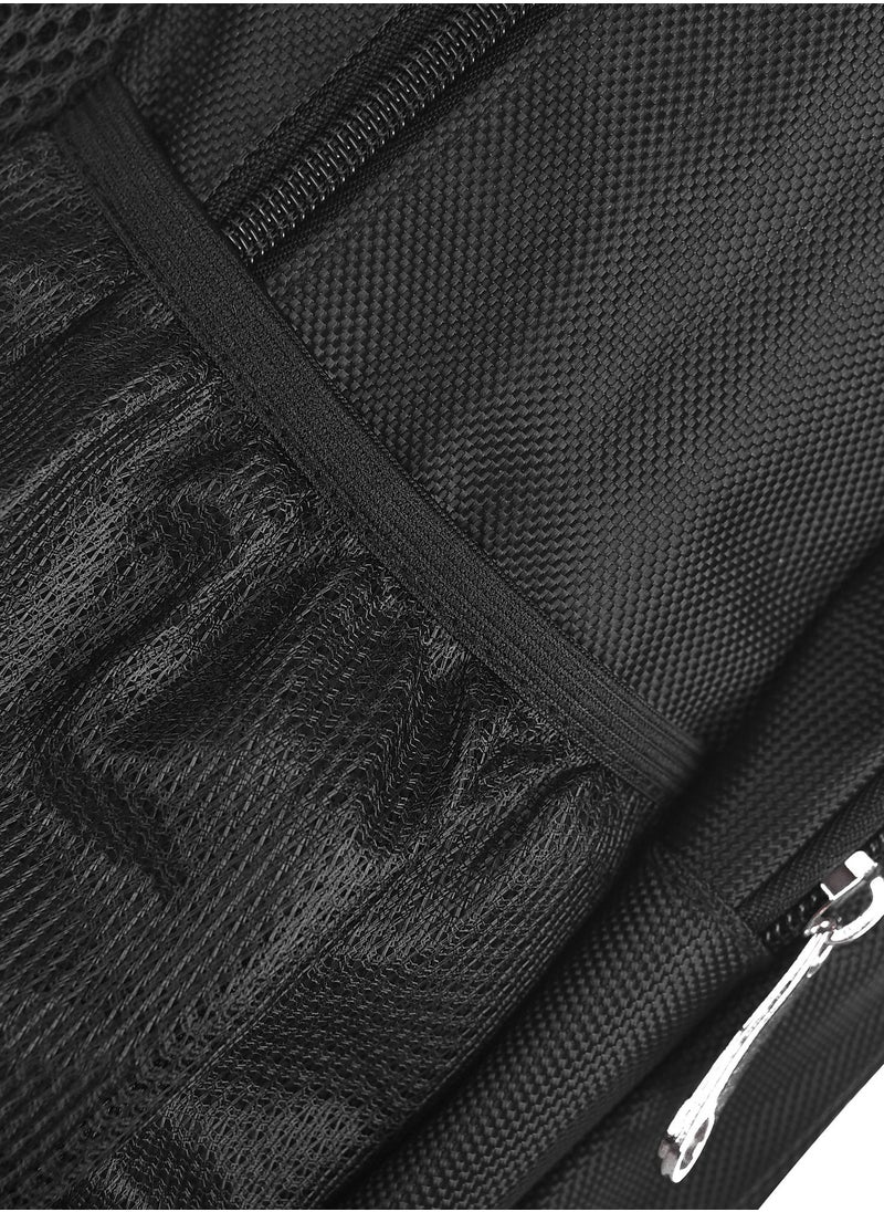 NEW TRAVEL New Travel School Backpack Fabric color Black  - Image 5