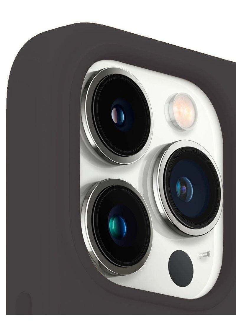 Max & Max iPhone 14 Pro MagSafe Silicone Case – Anti-Shockproof Protection with Full Lens Coverage – Black - Image 3