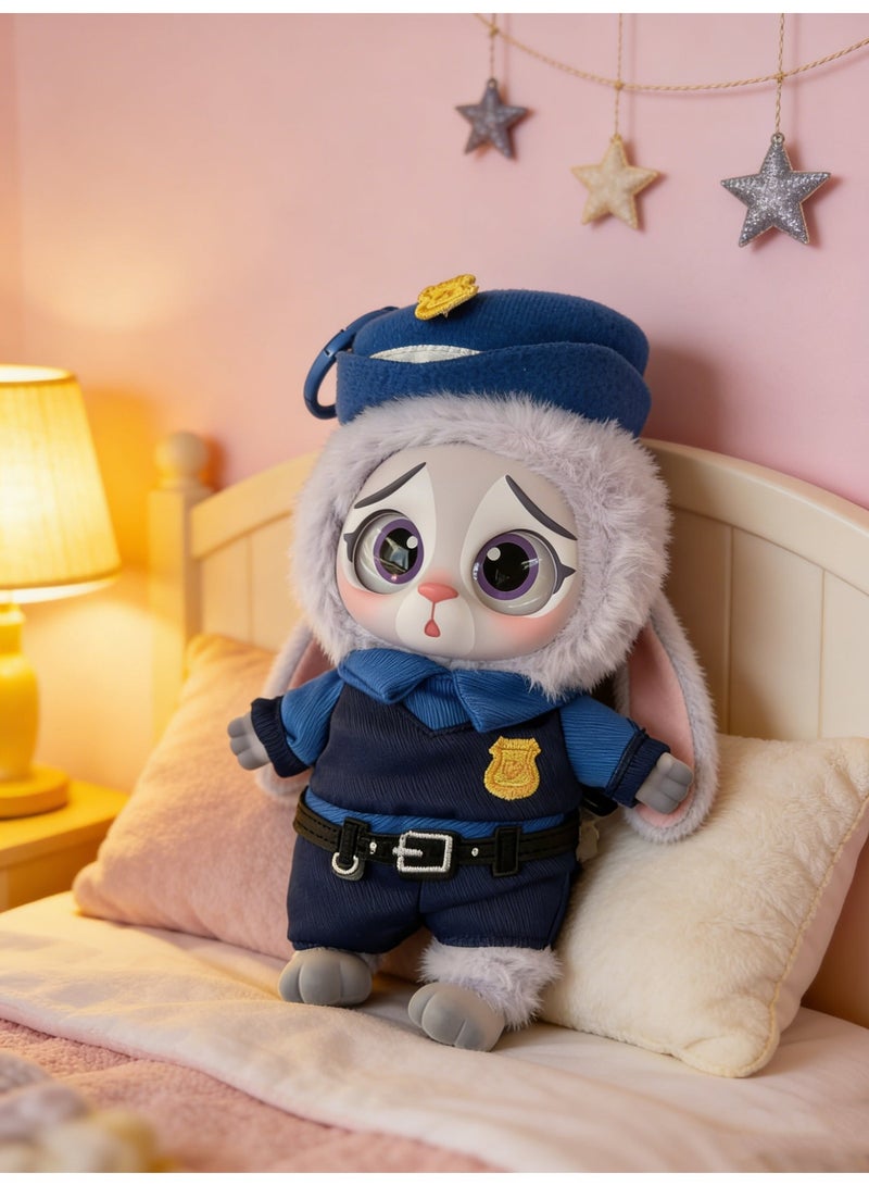 Halamodo Blind Box -Zootopia - Officer Judy Plush Doll Blind Box, Plush Toy Action Figure Blind Box, Unveil The Mysterious Surprise, Collectible Toy, Decorations, Holiday Birthday Gifts for Girls and Boys, 18cm - Image 3