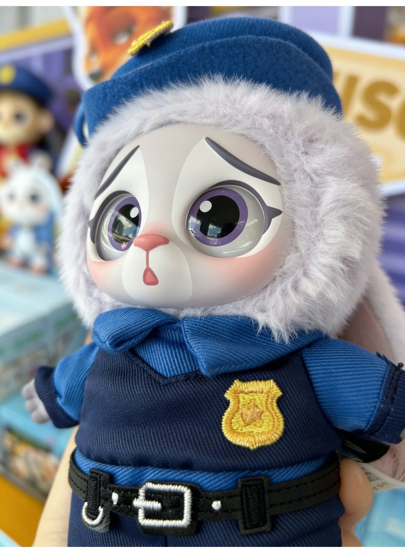 Halamodo Blind Box -Zootopia - Officer Judy Plush Doll Blind Box, Plush Toy Action Figure Blind Box, Unveil The Mysterious Surprise, Collectible Toy, Decorations, Holiday Birthday Gifts for Girls and Boys, 18cm - Image 2