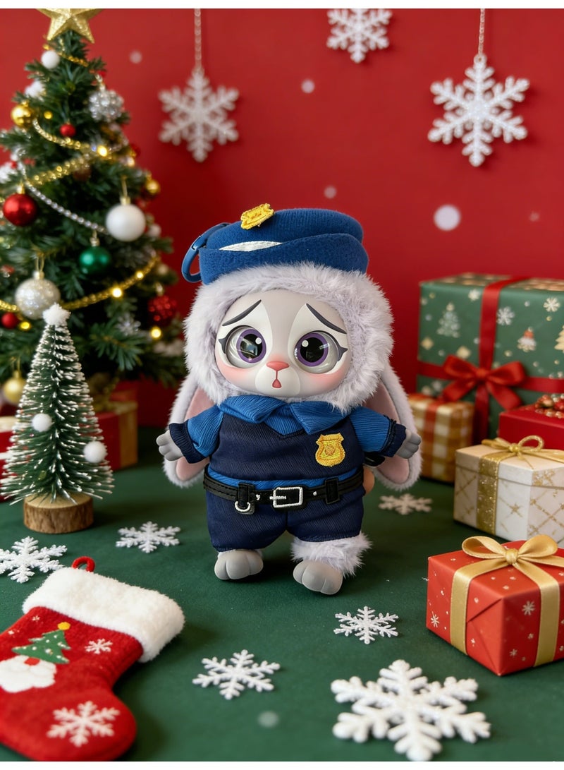 Halamodo Blind Box -Zootopia - Officer Judy Plush Doll Blind Box, Plush Toy Action Figure Blind Box, Unveil The Mysterious Surprise, Collectible Toy, Decorations, Holiday Birthday Gifts for Girls and Boys, 18cm - Image 4