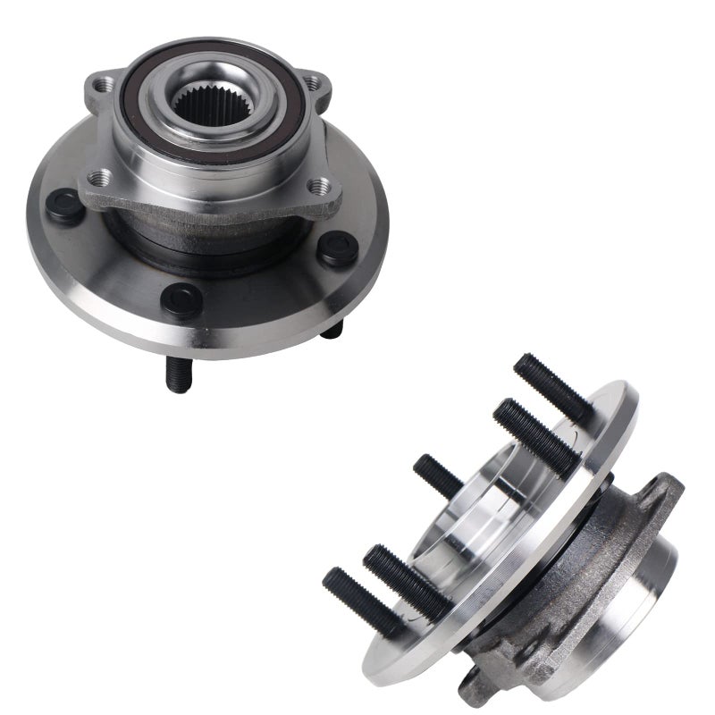 KUSATEC 513286 Front 2PCS Wheel Bearing and Hub Assembly Compatible with Dodge Journey 20092017 Ram ProMaster 1500 2500 3500 20142015 5 Lug Bolts wABS